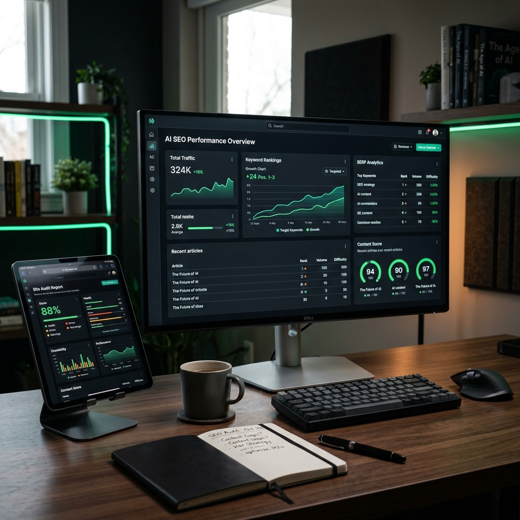 AI SEO Dashboard