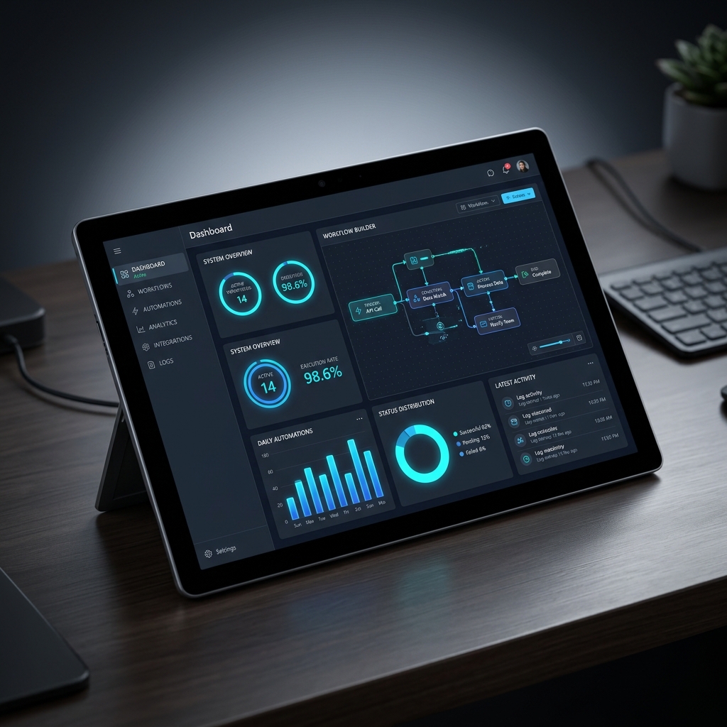 Automation Dashboard Preview